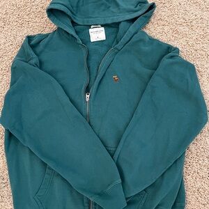 Abercrombie & Fitch Teal Hoodie